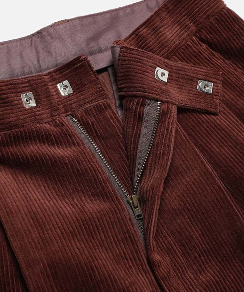 MR.OLIVE / 8W STRETCH CORDUROY / 2TUCK TAPERED PANTS 8W ストレッチコーデュロイ/2タックテーパードパンツ